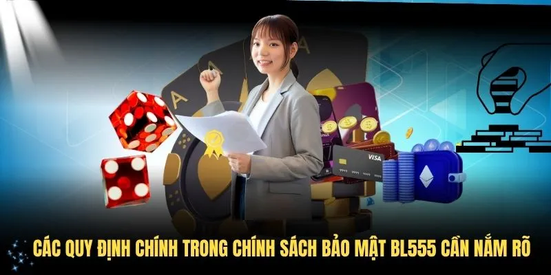 Các quy định chính trong chính sách bảo mật BL555 cần nắm rõ
